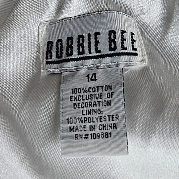 Robbie Bee Women Striking White Sundress Size 14 - Picture 6 of 15
